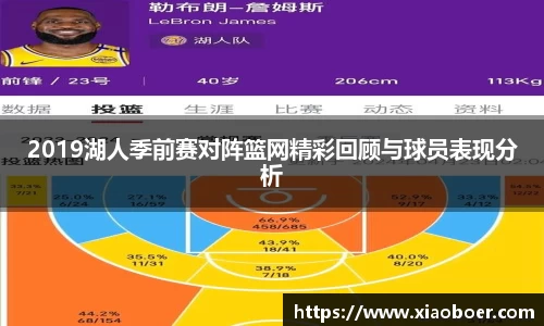 2019湖人季前赛对阵篮网精彩回顾与球员表现分析